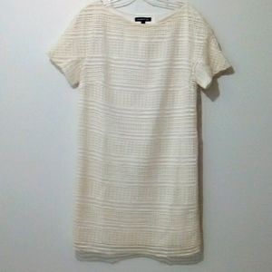 Banana Republic  crocheted short sleeve mini dress